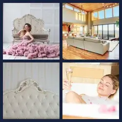 4 Pics 1 Word LUXURIOUS