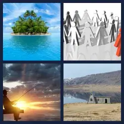 4 Pics 1 Word ISOLATION