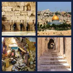 4 Pics 1 Word JERUSALEM