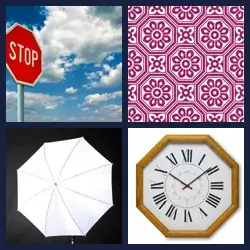 4 Pics 1 Word OCTAGONAL