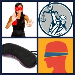 4 Pics 1 Word BLINDFOLD