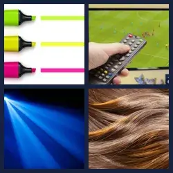 4 Pics 1 Word HIGHLIGHT