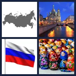 4 Pics 1 Word RUSSIA