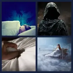 4 Pics 1 Word NIGHTMARE