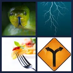 4 Pics 1 Word FORKED