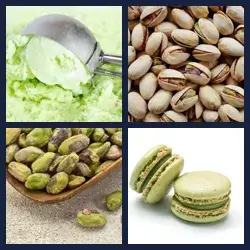 4 Pics 1 Word PISTACHIO
