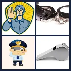 4 Pics 1 Word POLICEMAN