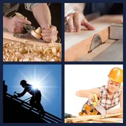 4 Pics 1 Word CARPENTER
