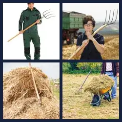 4 Pics 1 Word PITCHFORK