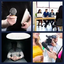 4 Pics 1 Word INTERVIEW