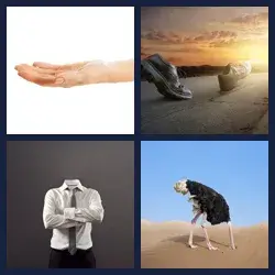 4 Pics 1 Word INVISIBLE