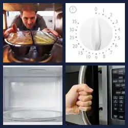 4 Pics 1 Word MICROWAVE