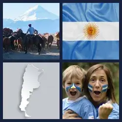 4 Pics 1 Word ARGENTINA