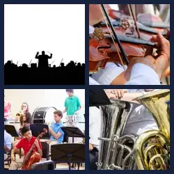 4 Pics 1 Word ORCHESTRA