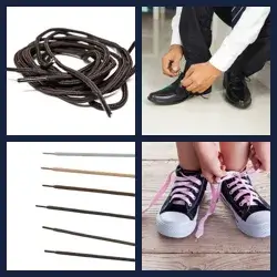 4 Pics 1 Word SHOELACES