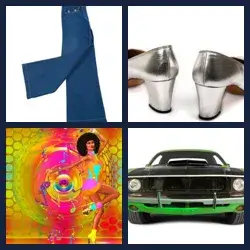 4 Pics 1 Word SEVENTIES