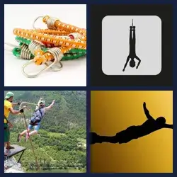 4 Pics 1 Word BUNGEE