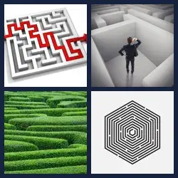 4 Pics 1 Word LABYRINTH