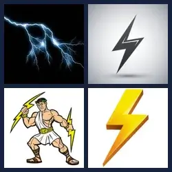 4 Pics 1 Word LIGHTNING