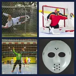 4 Pics 1 Word GOALIE