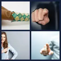 4 Pics 1 Word FINGER