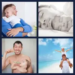 4 Pics 1 Word FATHER