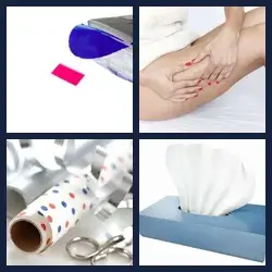 4 Pics 1 Word TISSUE