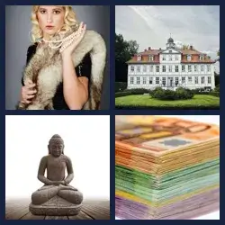 4 Pics 1 Word WEALTH