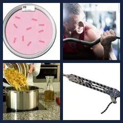 4 Pics 1 Word STRAIN