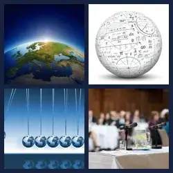 4 Pics 1 Word SPHERE