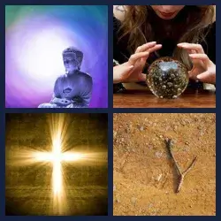 4 Pics 1 Word DIVINE